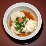 今半白子ポン酢